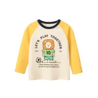 童装春季 儿童长袖T恤打底衫宝宝衣服抖音