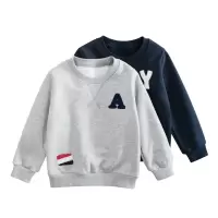 品牌童装秋冬季韩版儿童卫衣加绒春 男童衣服代销