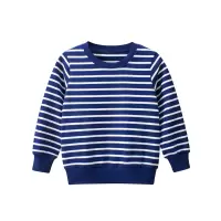 品牌童装 秋季 儿童卫衣条纹宝宝衣服代销