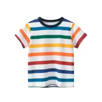 品牌童装 夏季儿童服装男宝宝短袖T恤打底衫 一手