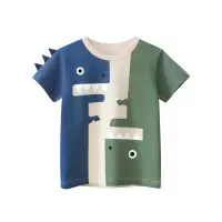 品牌童装夏季款 韩版儿童短袖T恤恐龙宝宝衣服代销