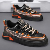 小众设计感男鞋春季厚底溶解板鞋欧洲站潮牌运动休闲厚底男鞋2025