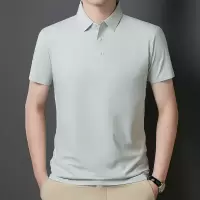 7A索罗那短袖polo衫男2025夏季新款翻领无痕冰丝男士T恤