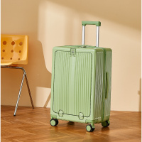 前开行李箱大学生大容量旅行箱万向轮24寸密码皮箱拉杆箱
