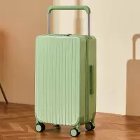 手提宽拉杆行李箱女小清新大容量旅行箱万向轮24寸密码拉杆箱