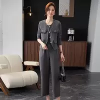 2025年妈妈装春装新款40岁中老年气质女装大码婆婆装三件套洋气女