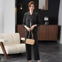 年女装新款衣服中老年人洋气套装妈妈装春季服装40-60岁春装