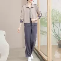 新款春季妈妈装中老年人洋气运动服时尚中年运动服套装40岁衣服春