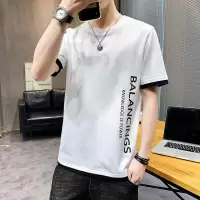 夏季新款短袖T恤男士韩版潮牌青少年纯棉体恤圆领打底衫上衣