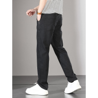 天丝莱赛尔男士休闲裤2025春夏新款宽松薄款直筒设计支持