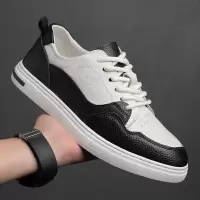 春秋新款厚底情侣鞋透气面包软底滑板鞋时尚休闲鞋百搭潮流小白鞋