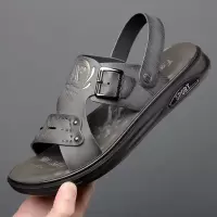 凉鞋男士超纤沙滩鞋男夏季新款凉拖鞋两用凉鞋舒适休闲鞋男鞋