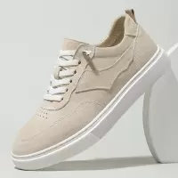 头层猪皮男鞋2025新款春秋尚休闲鞋软皮软底防滑开车鞋真皮板鞋子