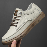 潮流百搭小白鞋2025夏季新款透气网鞋子男士休闲板鞋潮鞋