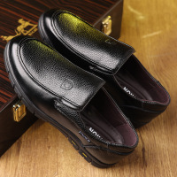 老人头层牛皮男鞋春季大码45商务休闲皮鞋男46真皮透气4748码鞋子