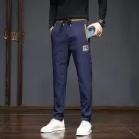 休闲长裤子男士2025新款春夏九分运动裤宽松潮流百搭长裤