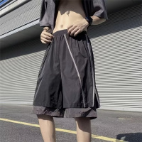 夏季男士休闲短裤男宽松韩版潮流港风五分裤沙滩裤子