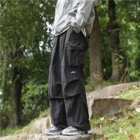 户外冲锋工装伞兵裤子男士2025春夏新款休闲长裤