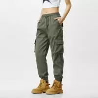 束脚工装裤男款春秋2025新款男士休闲运动速干裤