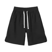 运动短裤男vibe欧美式街头宽松百搭阔腿裤直筒抽绳五分裤