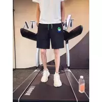 夏季潮流短裤新款情侣针织五分裤男休闲潮牌大码沙滩裤