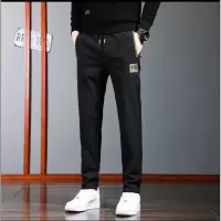 工作裤男春夏美式老爹哈伦破洞耐磨牛仔裤男宽松百搭裤子