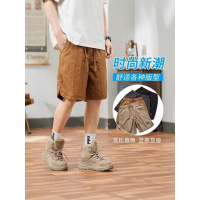 冰丝短裤男士夏季薄款外穿速干沙滩裤新款运动休闲五分裤