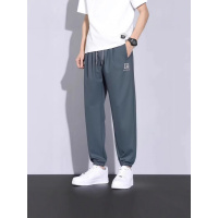 冰丝运动长裤男士韩版大码学生宽松版束脚休闲裤