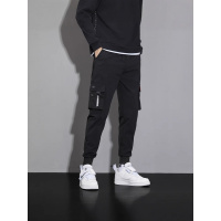 夏季宽松哈伦束脚裤男韩版潮流运动休闲长裤子