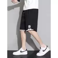 夏季新款美式短裤男潮牌薄款设计感小众宽松大码运动裤