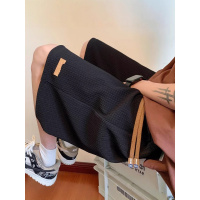 夏季新款美式短裤男潮牌薄款设计感小众宽松大码运动裤