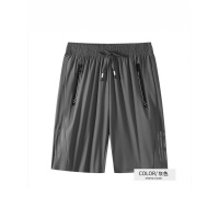 短裤男士夏季冰丝薄款外穿宽松型篮球裤子五分休闲运动裤