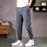 美式水洗黑色春夏季新款修身裤高街牛仔裤男