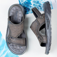 凉鞋男2025新款男士潮流时尚休闲防滑软底凉鞋男款拖鞋沙滩鞋