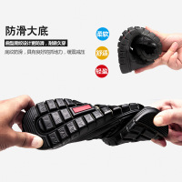 头层牛皮凉鞋男士透气韩版套脚真皮男鞋休闲百搭软底中老年爸爸鞋