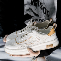 男鞋新款潮流韩版百搭学生跑步休闲运动鞋子男防滑青少年男士单鞋