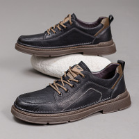 2025新款休闲鞋男款潮流韩版时尚小白鞋复古板鞋子小红书网红同款