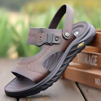 凉鞋夏季新款休闲沙滩鞋男款时尚软底防滑外穿两用凉拖鞋