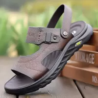 凉鞋夏季新款休闲沙滩鞋男款时尚软底防滑外穿两用凉拖鞋