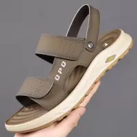 凉鞋男款夏季外穿两用涉水开车男士休闲沙滩凉拖夏天