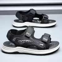 2025新款凉鞋男款户外运动休闲沙滩男士夏季外穿防滑防水洞洞鞋子