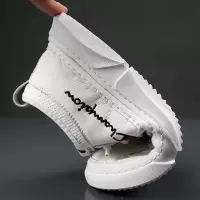 欧洲站2025春秋季小白鞋男真皮韩版运动休闲鞋潮流百塔男士板鞋子