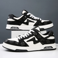 欧洲站潮鞋子男生运动休闲鞋时尚小白鞋男士真皮轻底空军一号板鞋