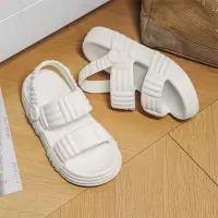 2025夏季新款凉拖鞋女士厚底踩屎感简约时尚外穿个性百搭两穿拖鞋