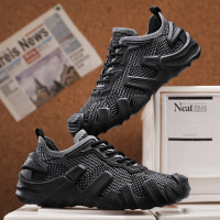 2025年春夏季男士新款潮流休闲百搭日常舒适透气时尚男款运动鞋