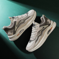 四季可穿新款运动松紧带套脚男鞋时尚日常百搭低帮平底休闲男鞋