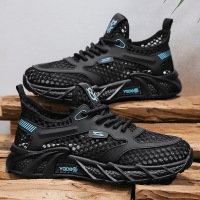 男鞋夏季新款透气镂空网鞋子男士运动鞋百搭日常舒适休闲跑步潮鞋