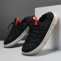 面包鞋男2025新款夏季软底男士运动休闲一脚蹬懒人低帮帆布鞋