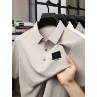 翻领短袖Polo男衫2025夏短袖T恤透气薄款休闲半袖潮流有领体恤男