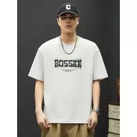 冰丝短袖T恤男士2025新款夏季半袖男款上衣服情侣装宽松男生男装